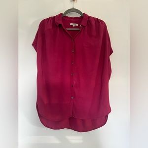 Madewell Berry Blouse